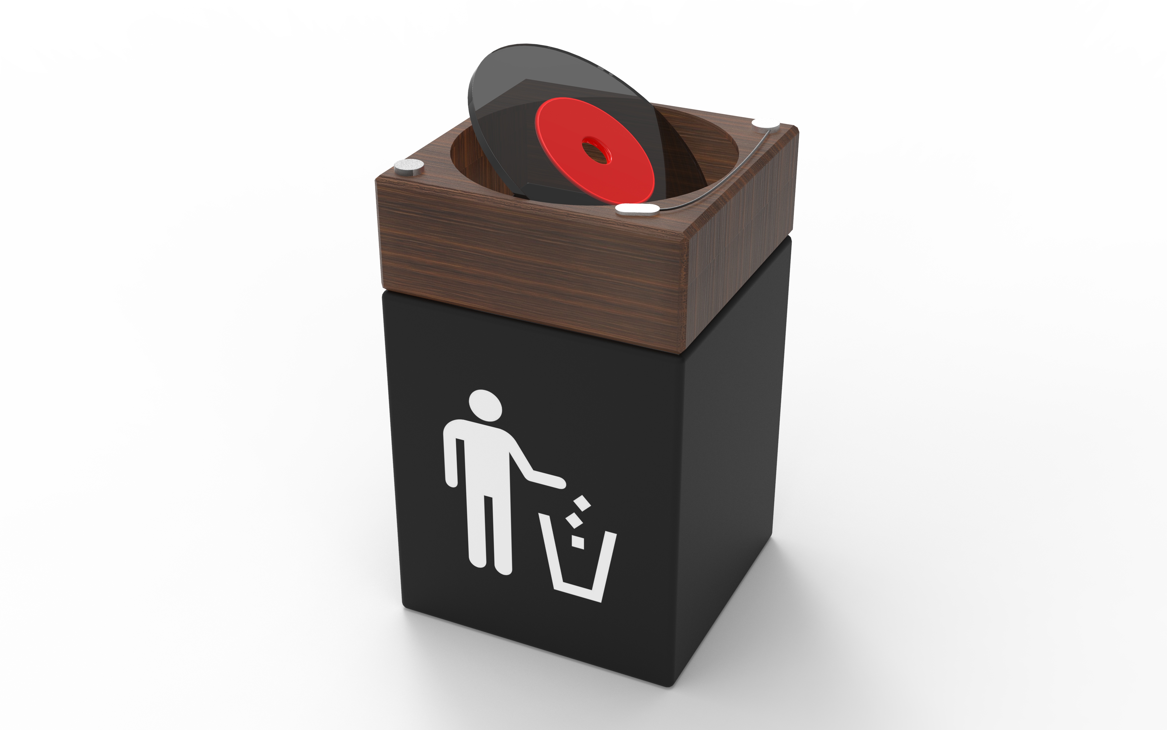 It's also fun to let people throw rubbish.，