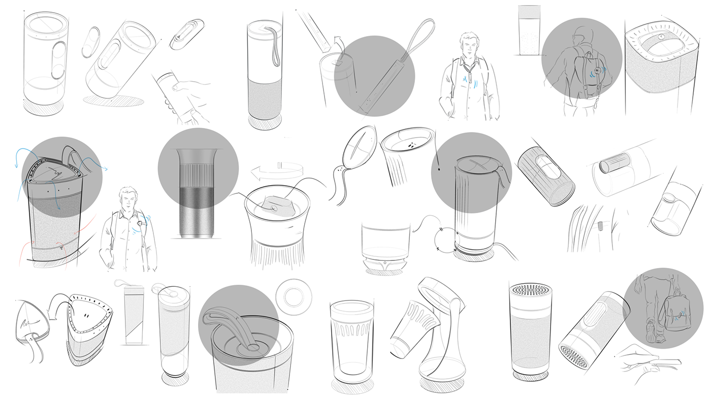 LUX，Vehicle air purifier，volume，Portable，intelligence，