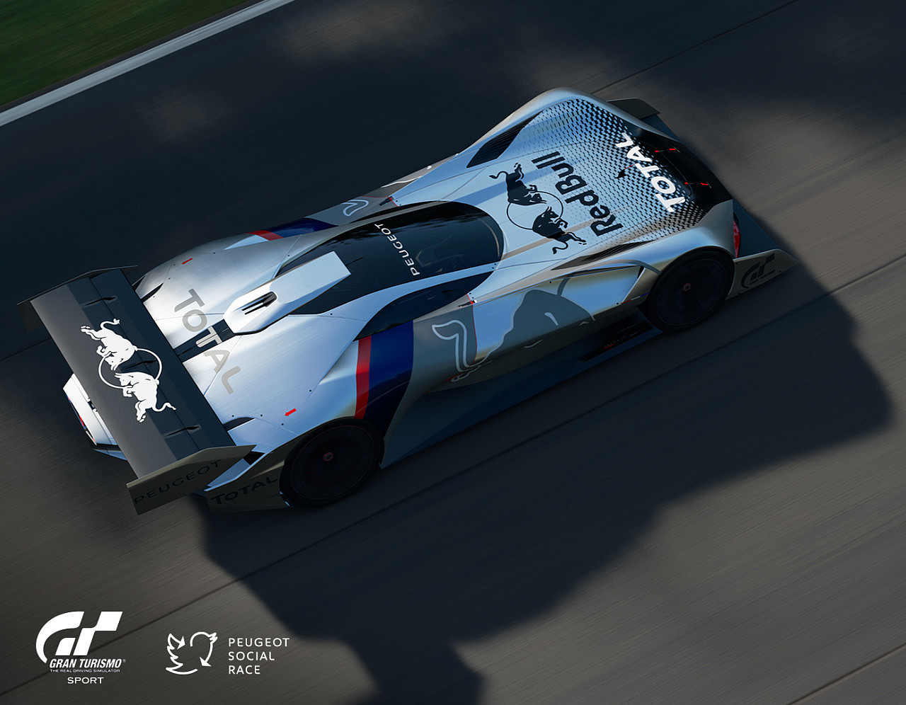 Virtual game，Peugeot cars，Concept racing，Electric，Hybrid，