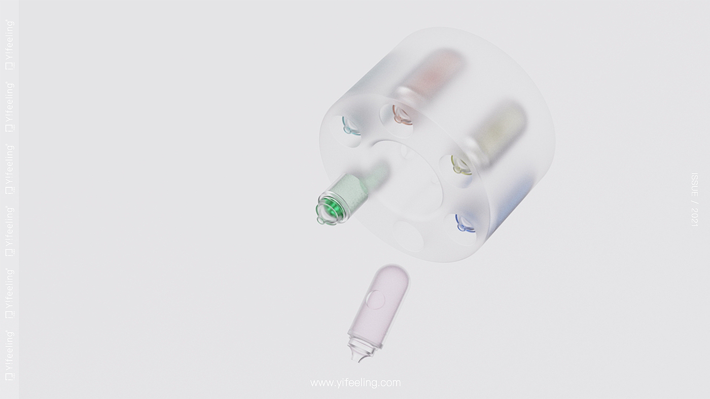 product design，industrial design，sample reels，Keyshot rendering，Postgraduate entrance examination retest，Fragrance machine，