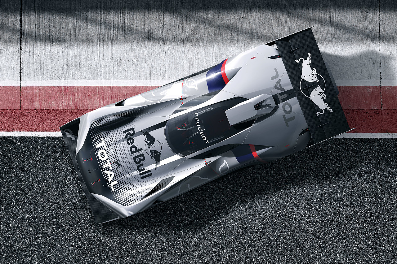 Virtual game，Peugeot cars，Concept racing，Electric，Hybrid，