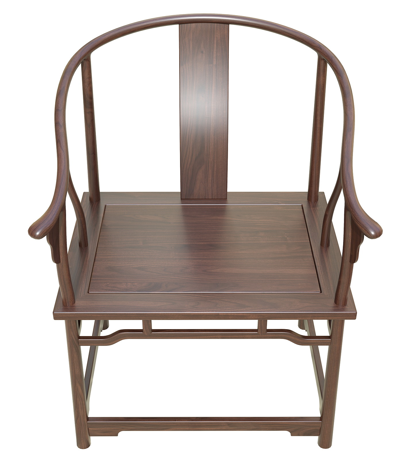 Chinese armchair，，Chinese dining chair，Solid wood chair，Chinese tea chair，Chinese Zen chair，Furniture modeling tutorial，Tutorial furniture rendering，