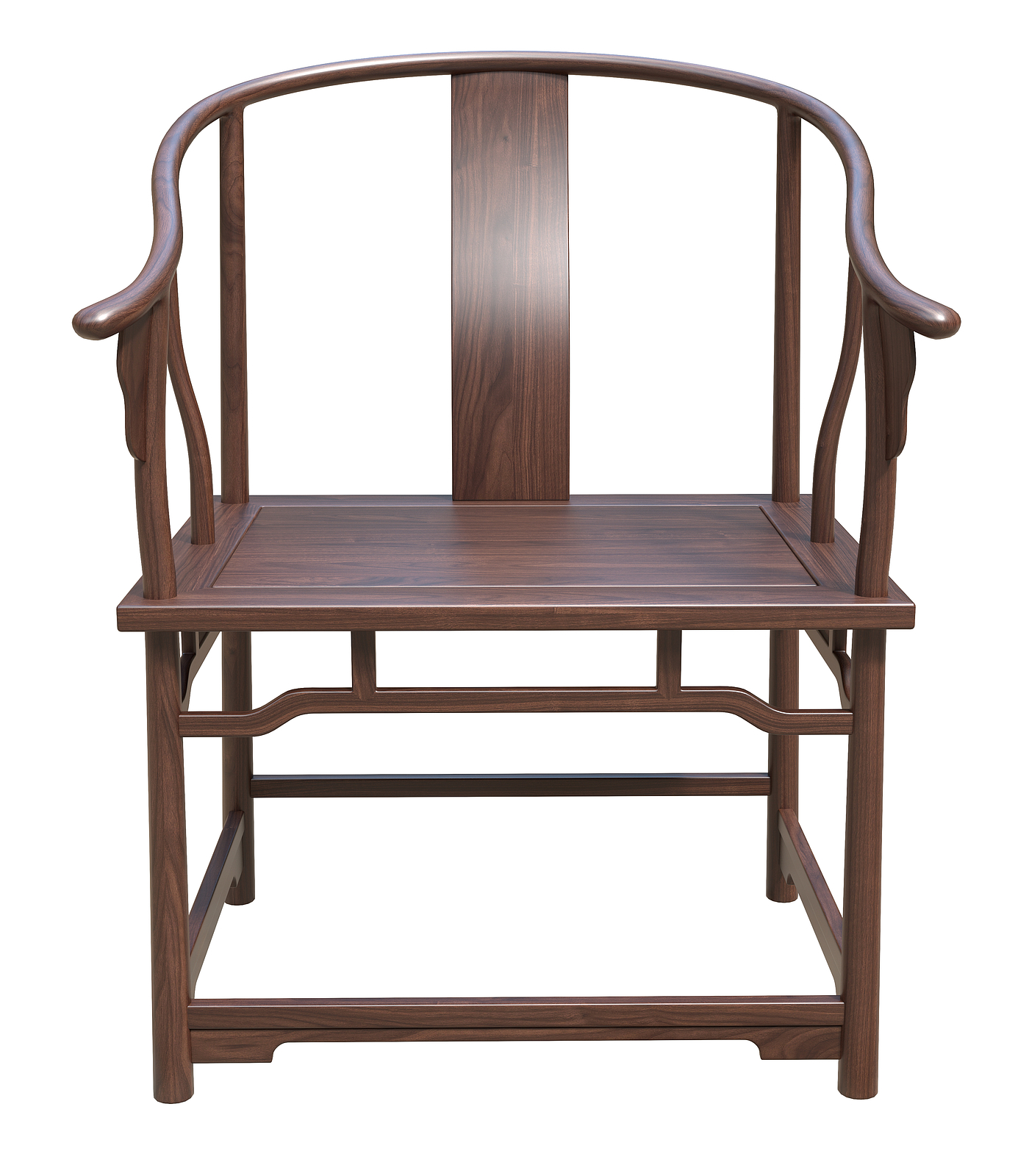 Chinese armchair，，Chinese dining chair，Solid wood chair，Chinese tea chair，Chinese Zen chair，Furniture modeling tutorial，Tutorial furniture rendering，