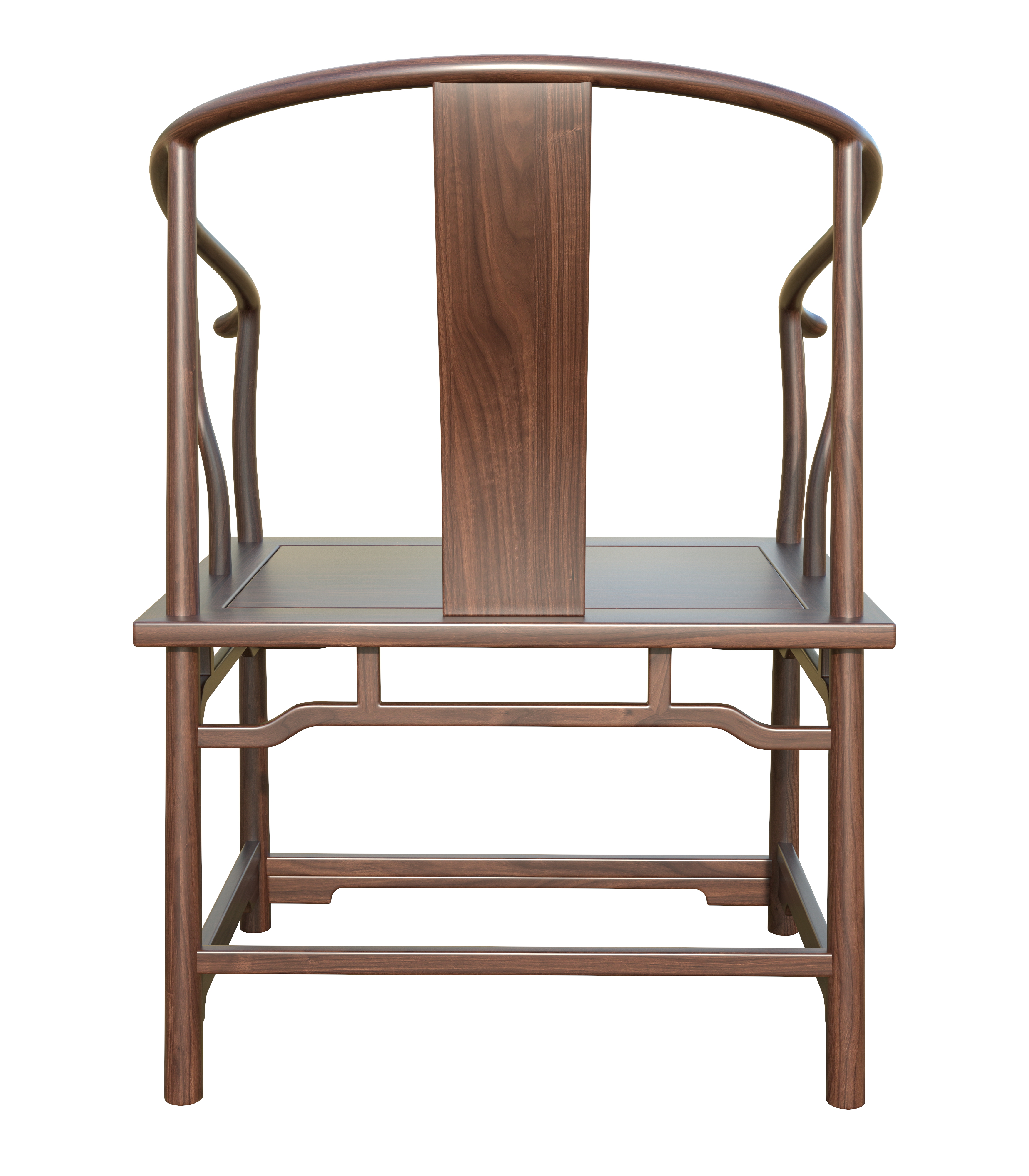 Chinese armchair，，Chinese dining chair，Solid wood chair，Chinese tea chair，Chinese Zen chair，Furniture modeling tutorial，Tutorial furniture rendering，