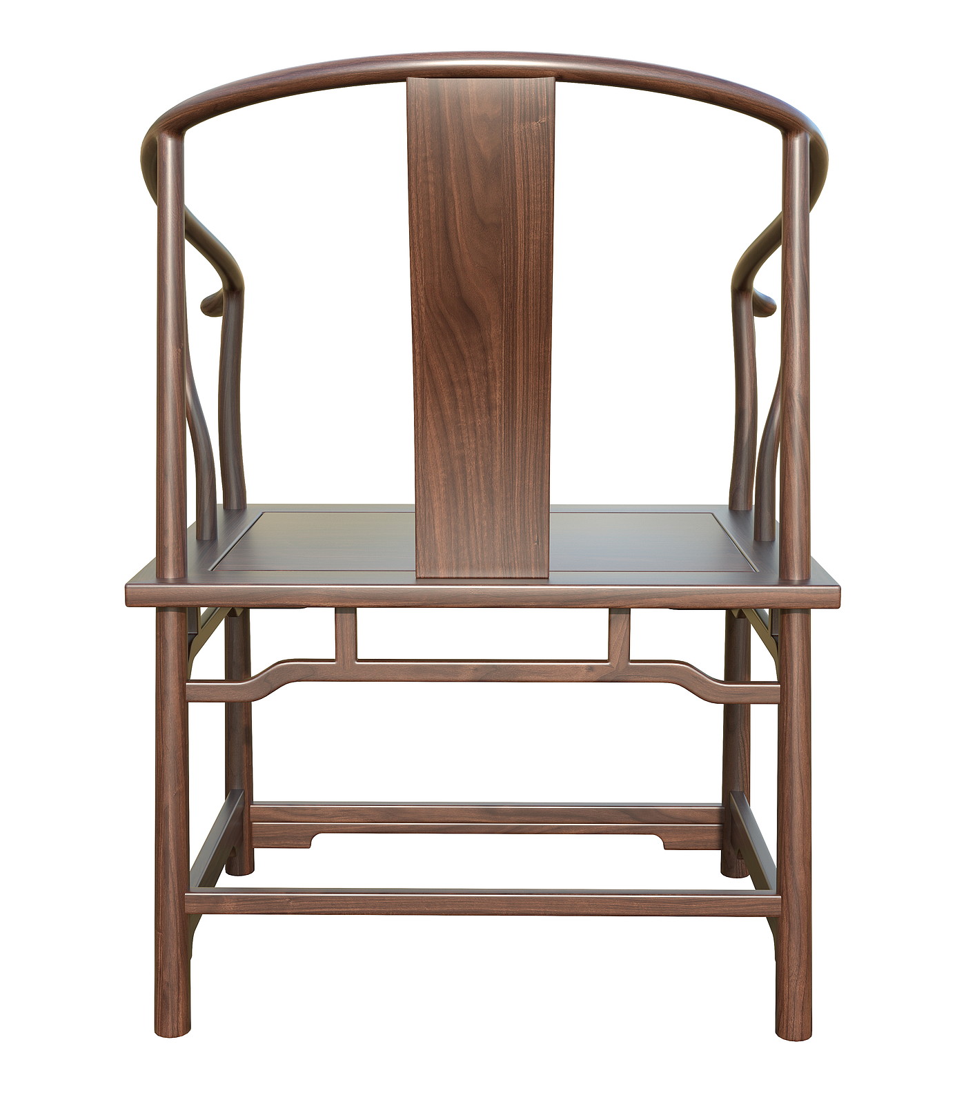 Chinese armchair，，Chinese dining chair，Solid wood chair，Chinese tea chair，Chinese Zen chair，Furniture modeling tutorial，Tutorial furniture rendering，