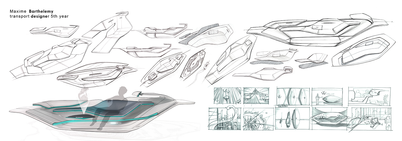 public，E-luxury，future，Visual model，