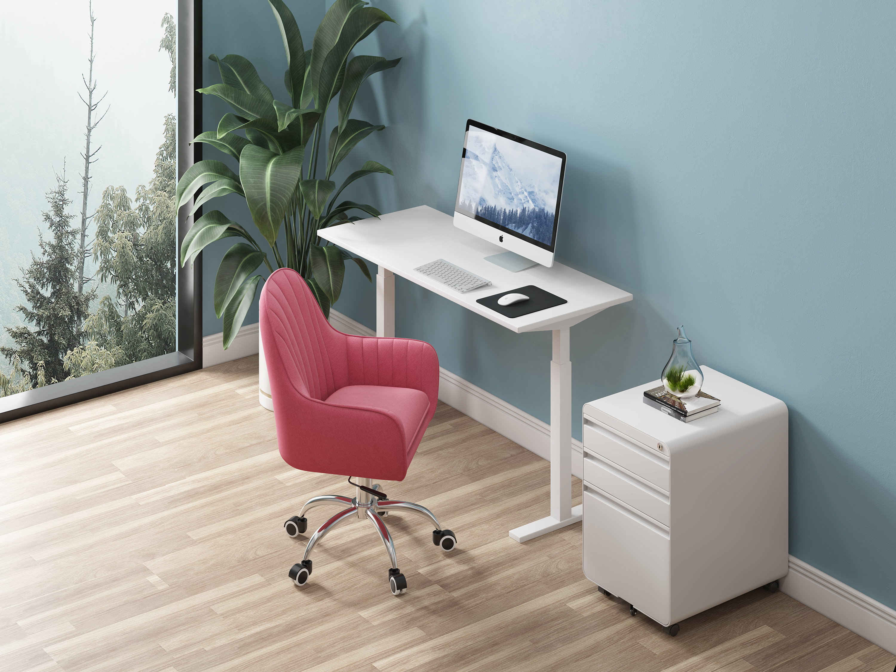 Office chair，Computer chair，chair，Furniture modeling，Furniture rendering，furniture design ，Furniture animation，product design，
