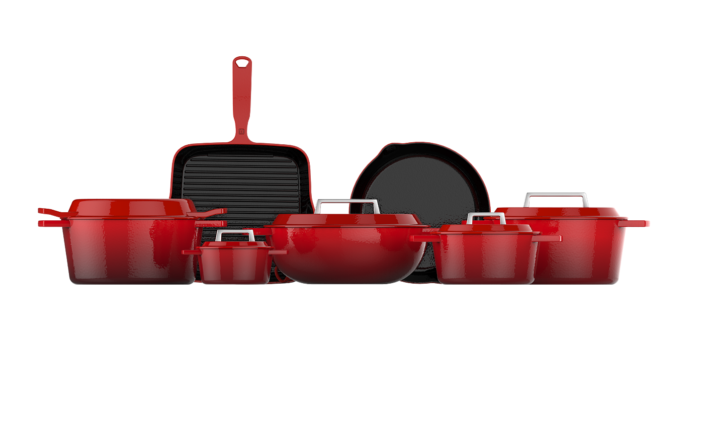 cookware，cast iron，