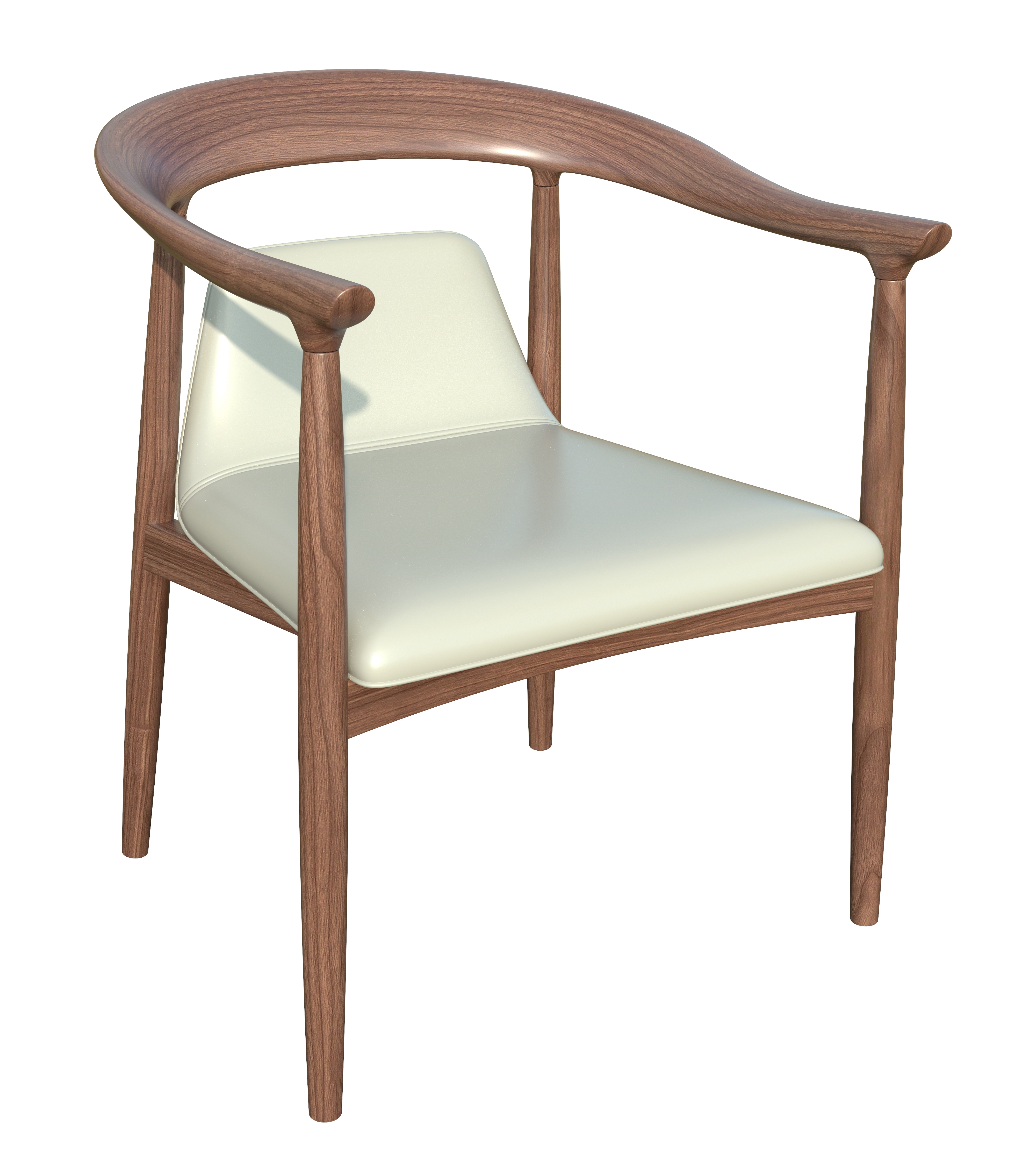Horn chair，Solid wood chair，Dining chair，Leisure chair，Office chair，Computer chair，Furniture modeling，Furniture rendering，