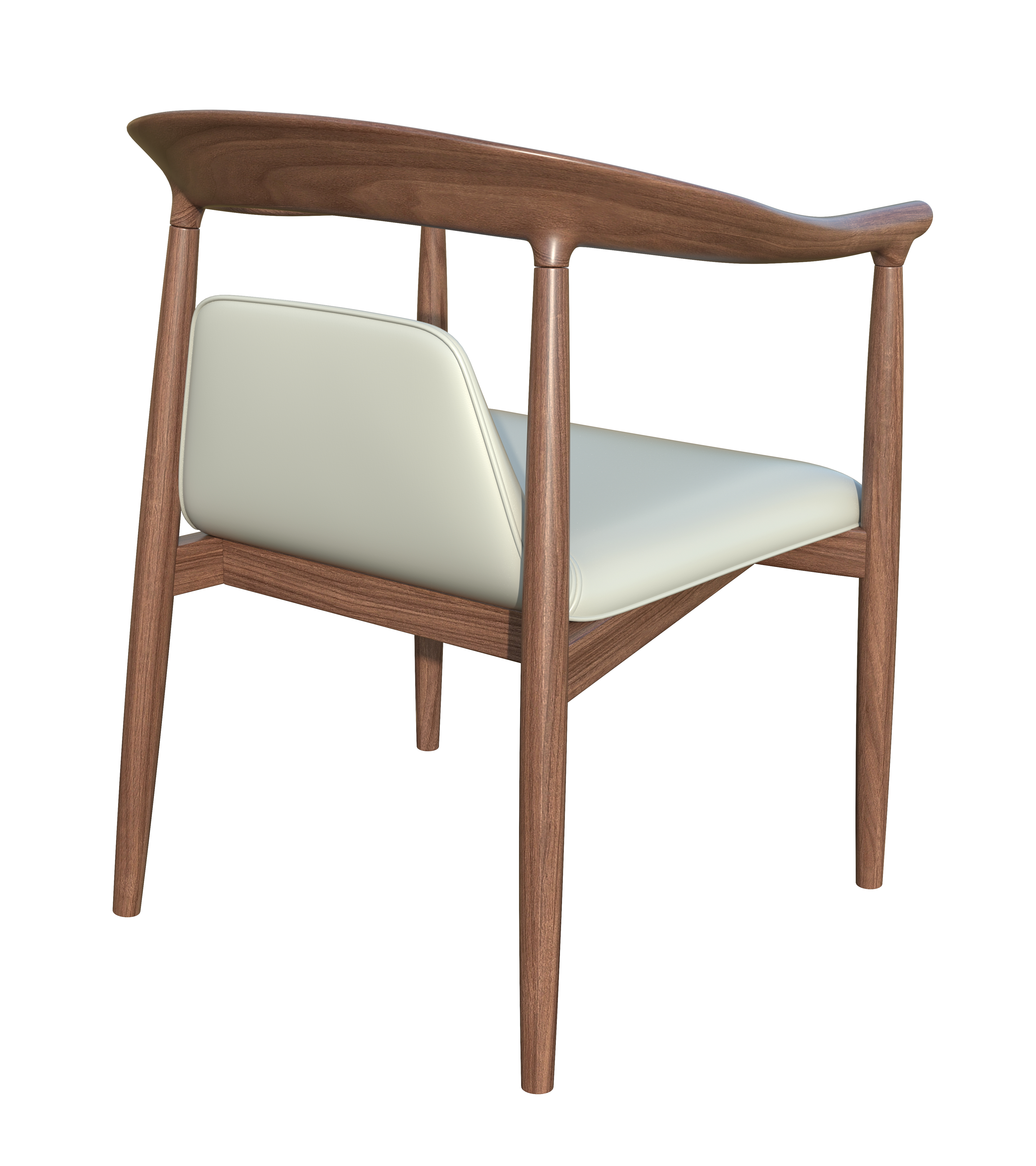 Horn chair，Solid wood chair，Dining chair，Leisure chair，Office chair，Computer chair，Furniture modeling，Furniture rendering，