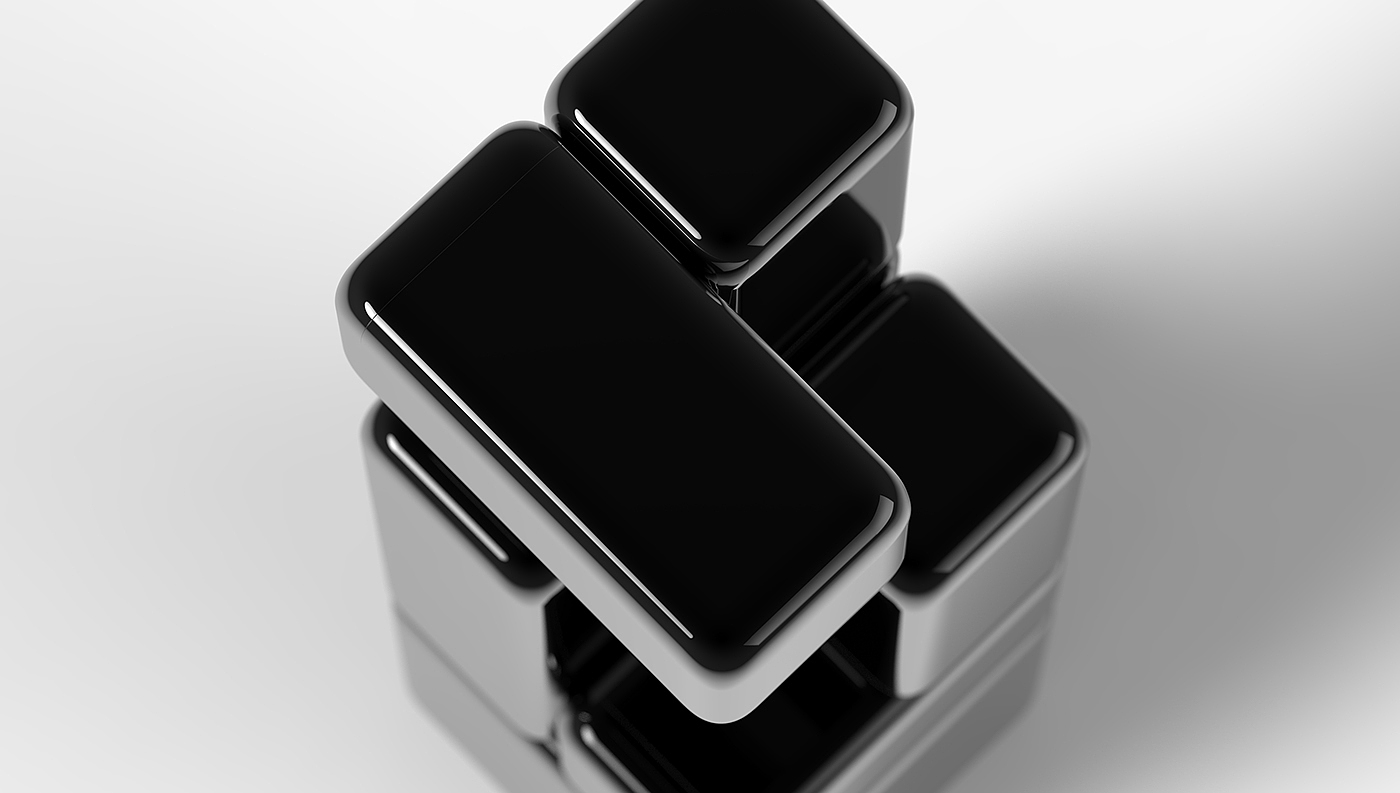 modular，black，shape，HP，