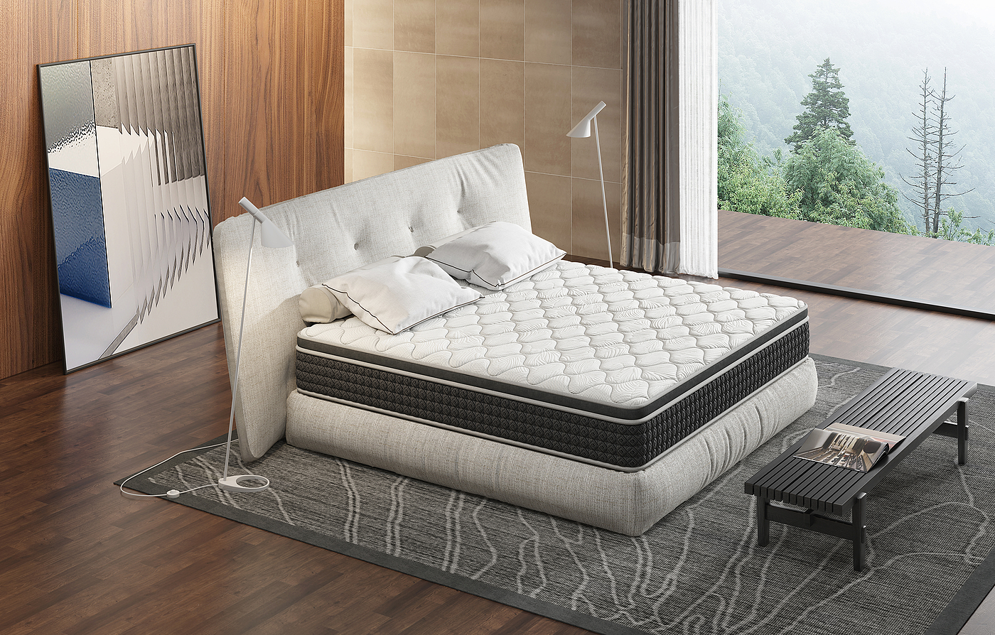 mattress，Bed，bedding article，Furniture modeling，Furniture rendering，Furniture animation，furniture design ，product design，