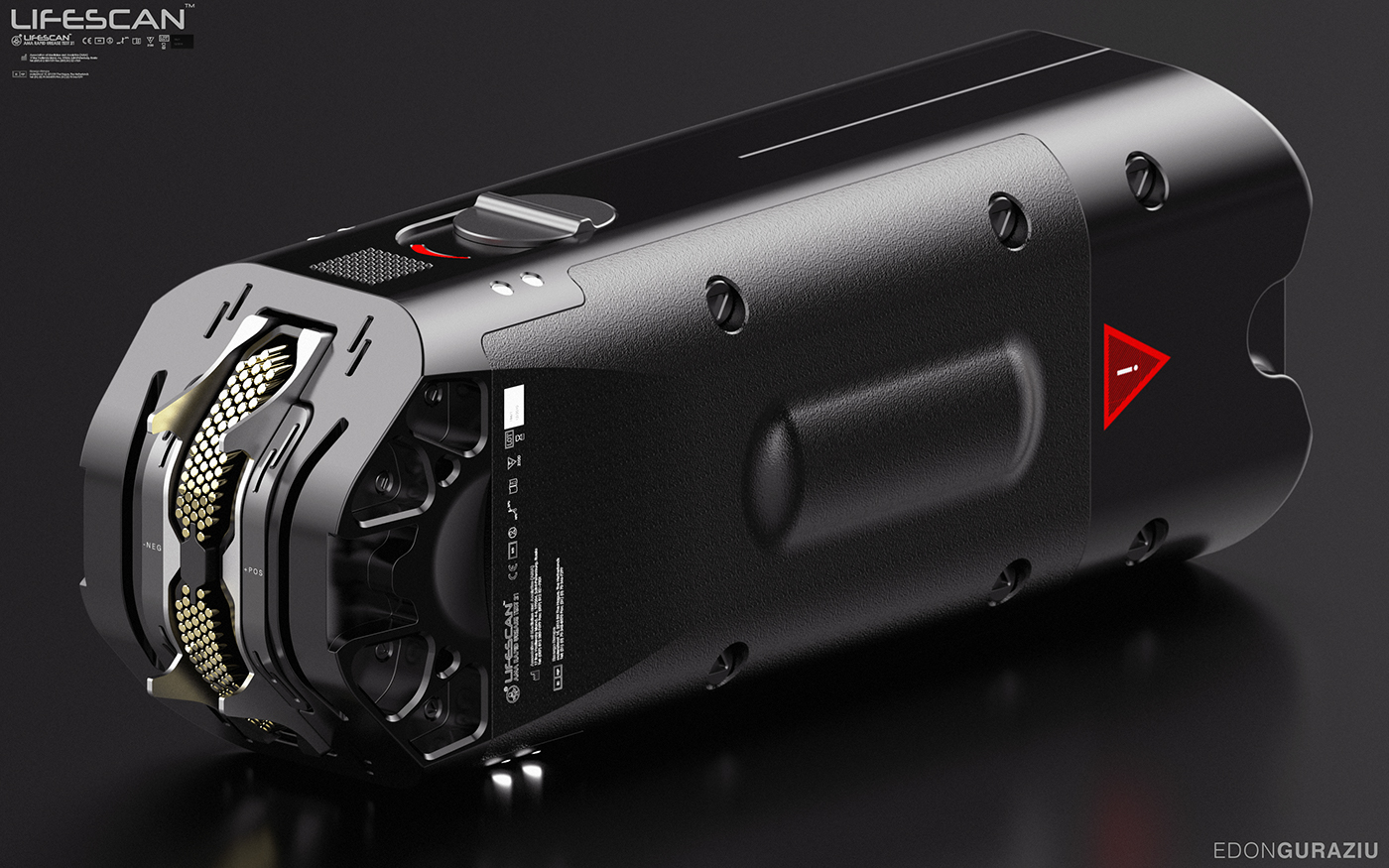 Handheld device，Render，Medical equipment，conceptual design，