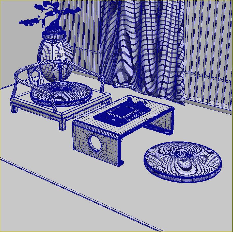Chinese tea table，Chinese tea table，Chinese desk，Chinese furniture，Furniture modeling，Furniture rendering，Furniture animation，product design，