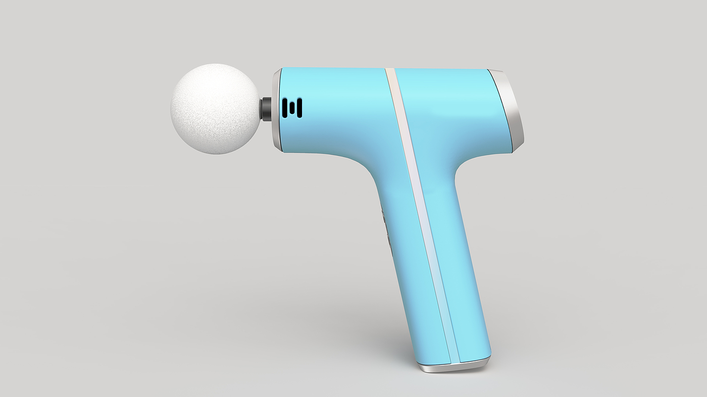 Fascia gun, lamp effect，