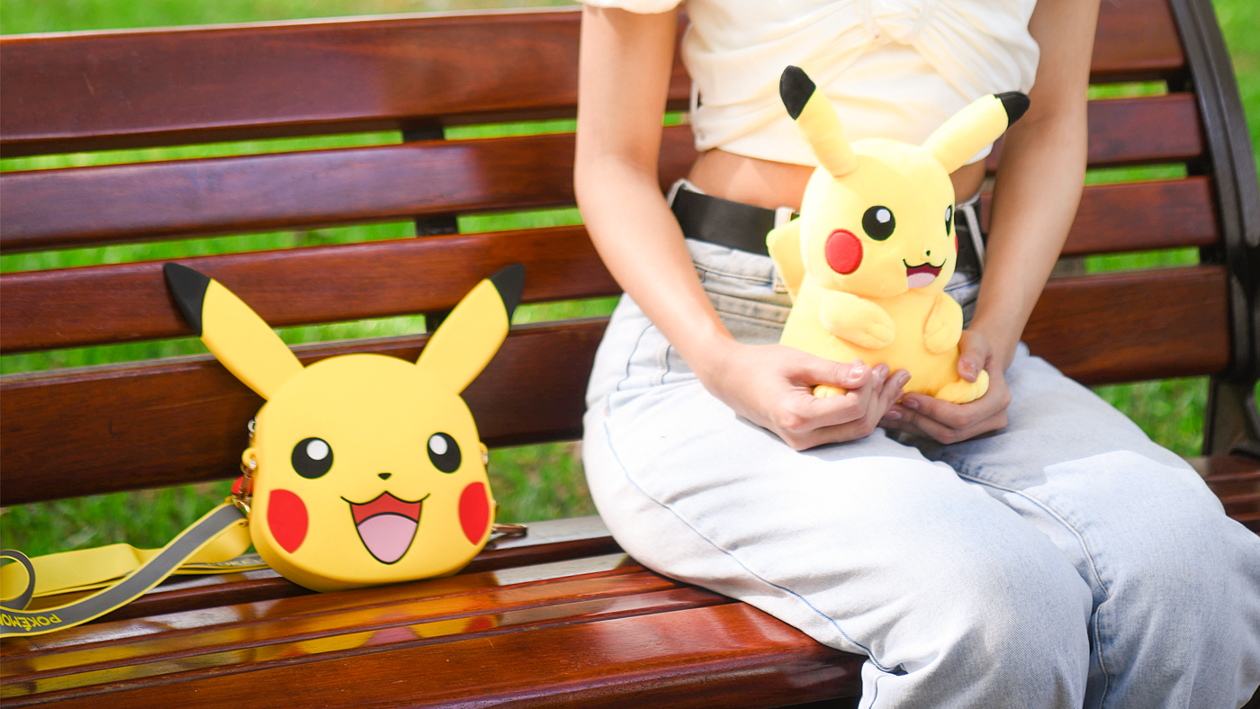 Baokemeng，Pikachu，Backpack Satchel，wallet，IP，Tide play，lovely，