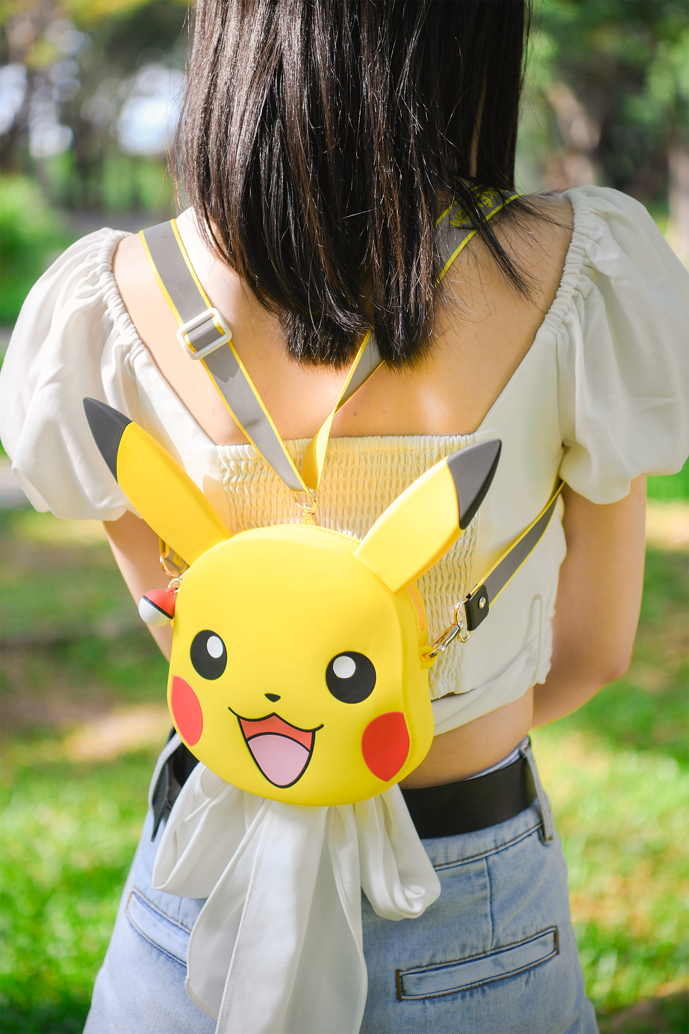 Baokemeng，Pikachu，Backpack Satchel，wallet，IP，Tide play，lovely，