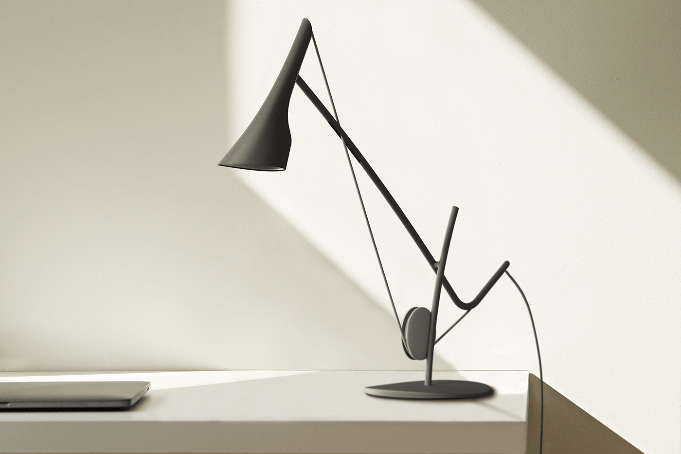 Soonhyung Kwon，Belt lamp，lamps and lanterns，black，PULLEY LIGHT，