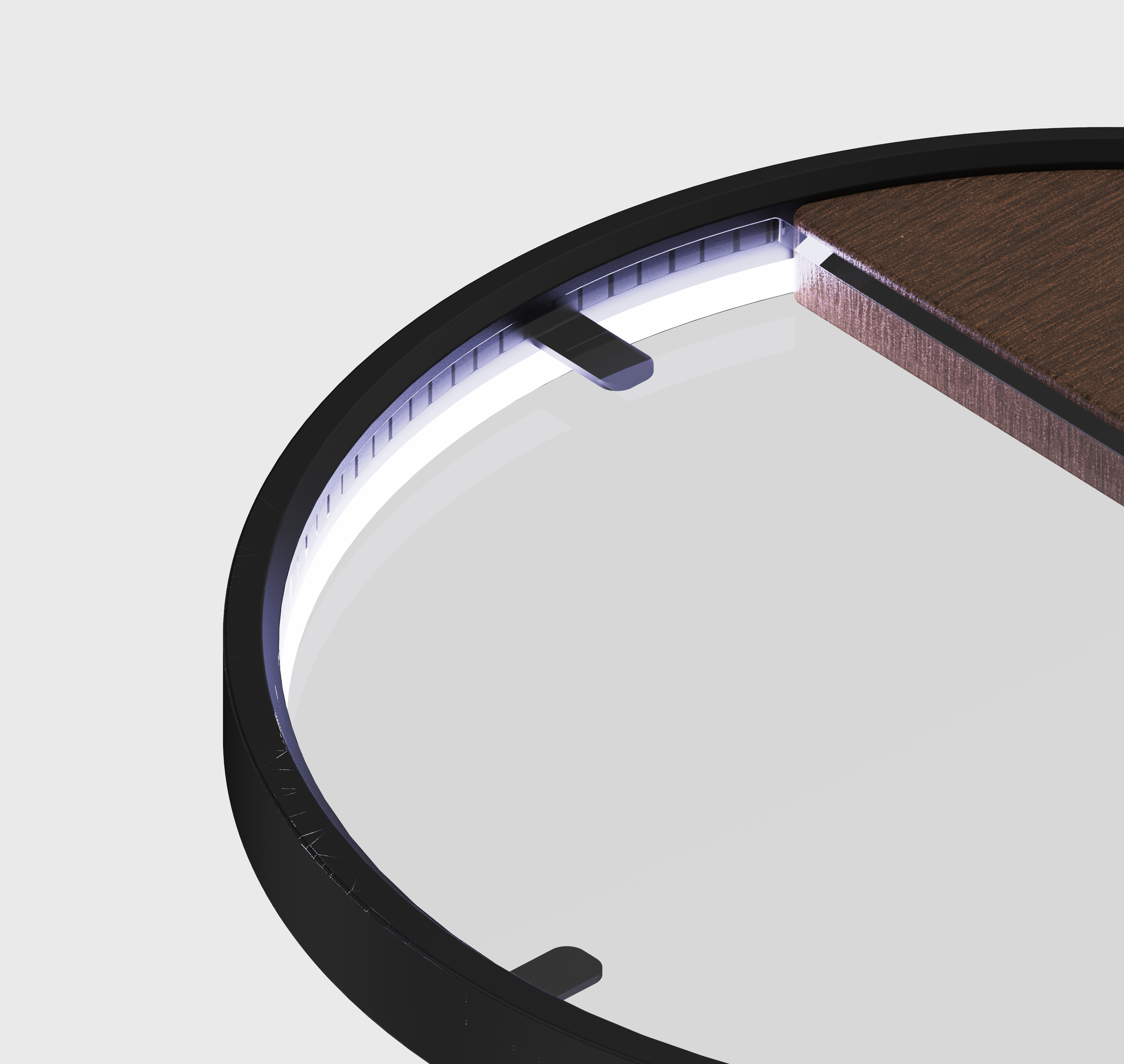 Bedside table, furniture, wireless charging，