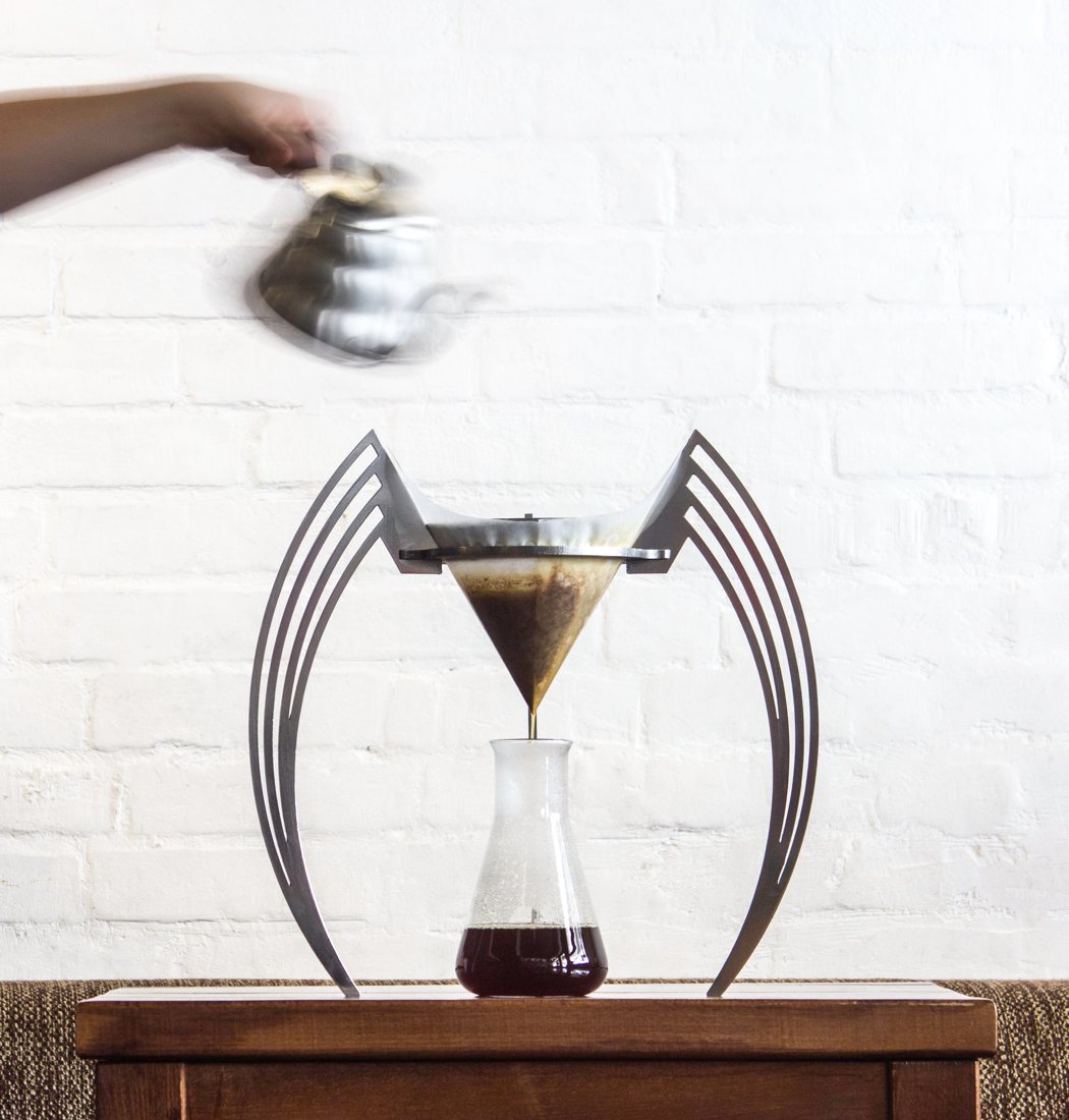 white，black，machine，brew，Coffee，PURIST，