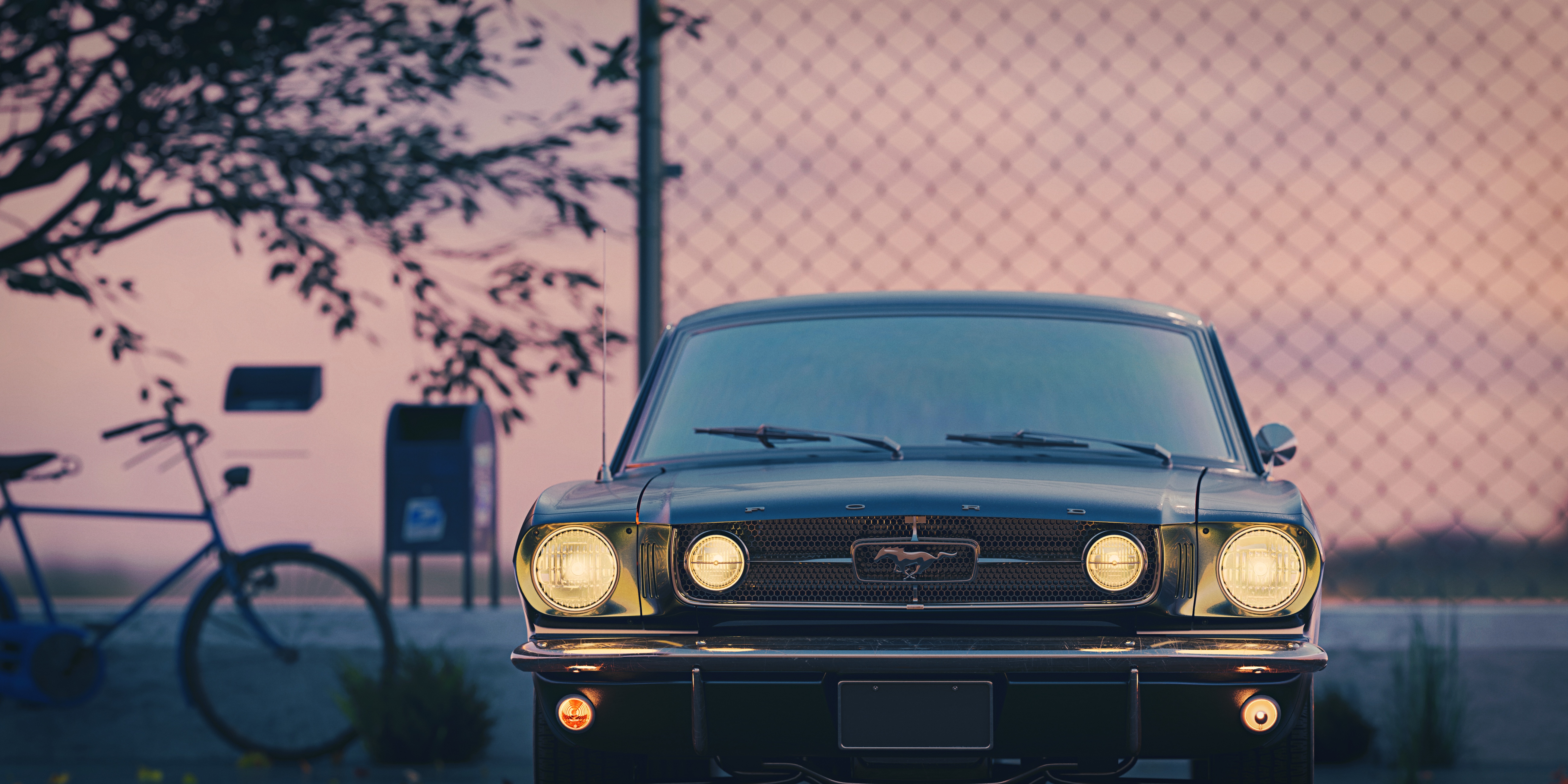 BLENDER，cycles，Ford Mustang，automobile，