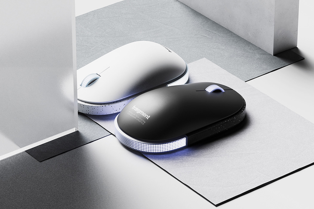 Jake Lee，mouse，white，intelligence，Portable，Mouse-1，Minimalist design ，