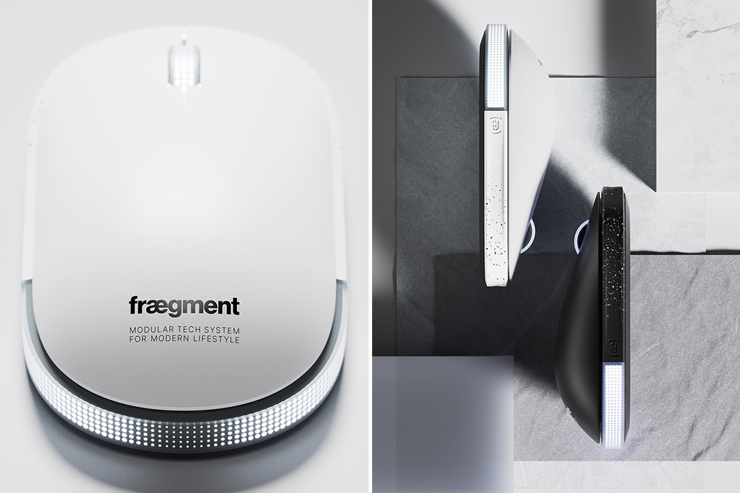 Jake Lee，mouse，white，intelligence，Portable，Mouse-1，Minimalist design ，