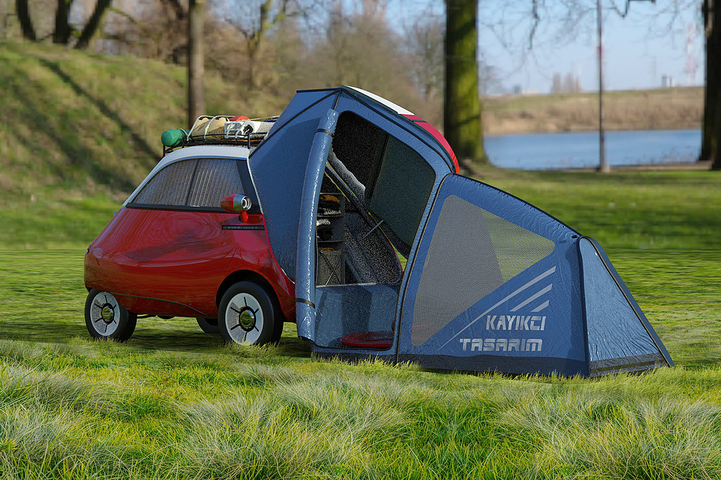 Ozan Kayikci，gules，dining car，Campervan，camping，