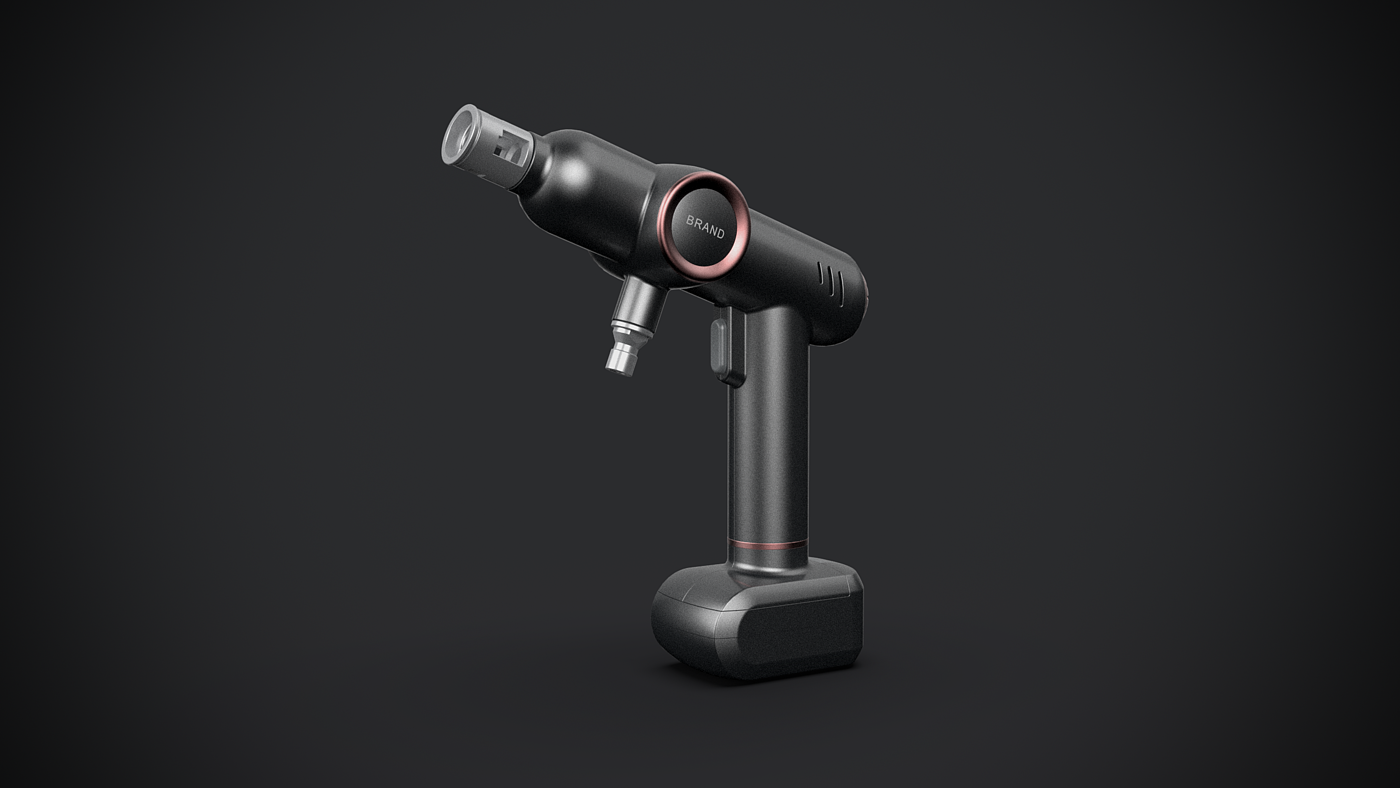 Car washing gun design，