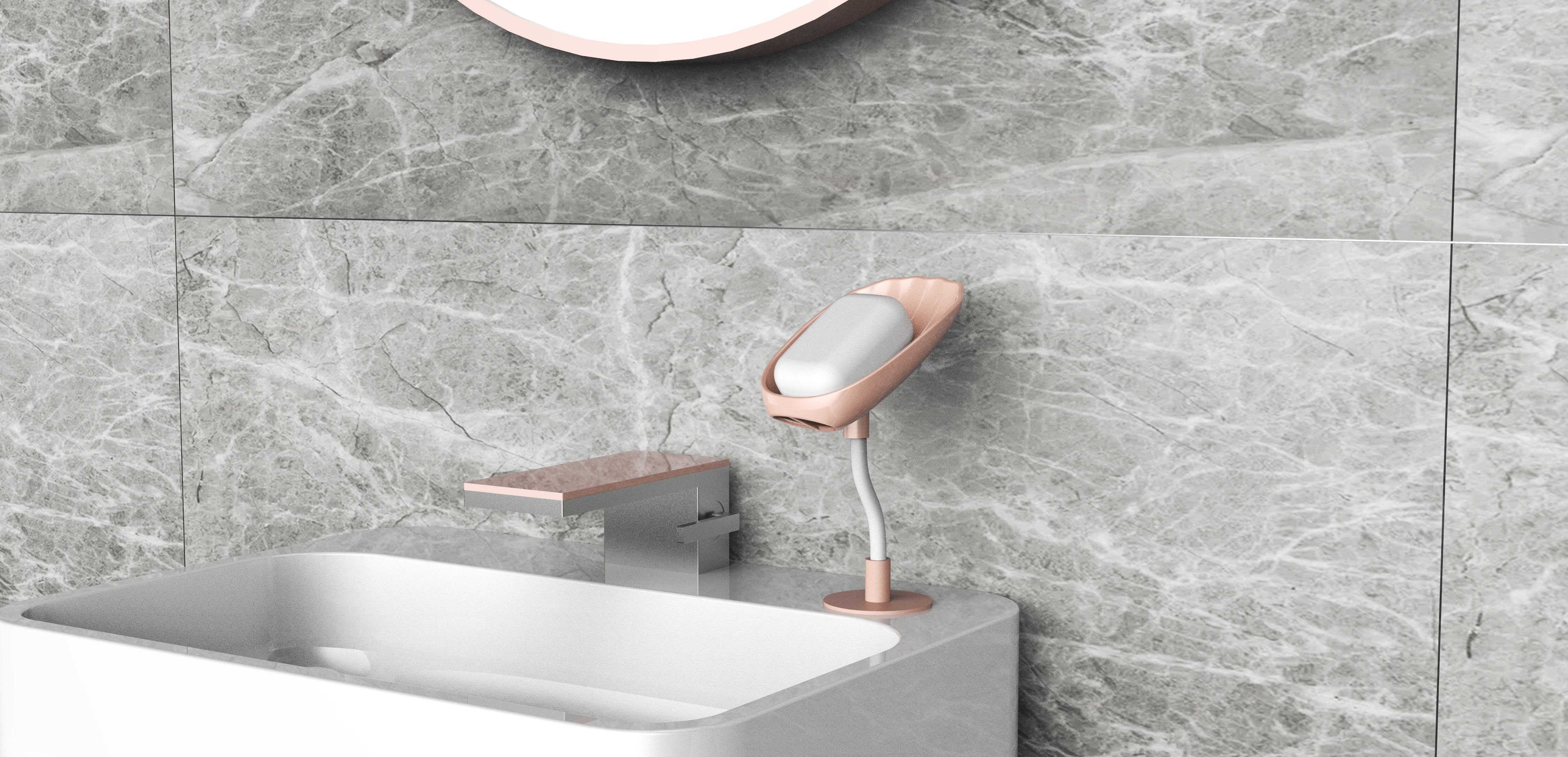 Soap box，Wall hanging，mesa，Adjust angle，