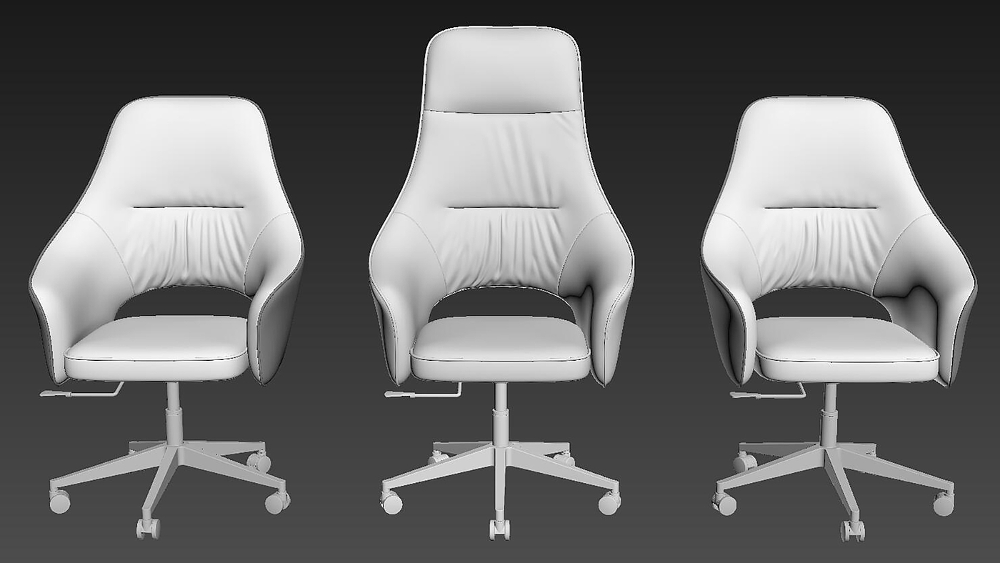 Office chair，Computer chair，Swivel chair，Furniture modeling and rendering tutorial，furniture design ，Product modeling and rendering tutorial，product design，Antique Valley fragrance，