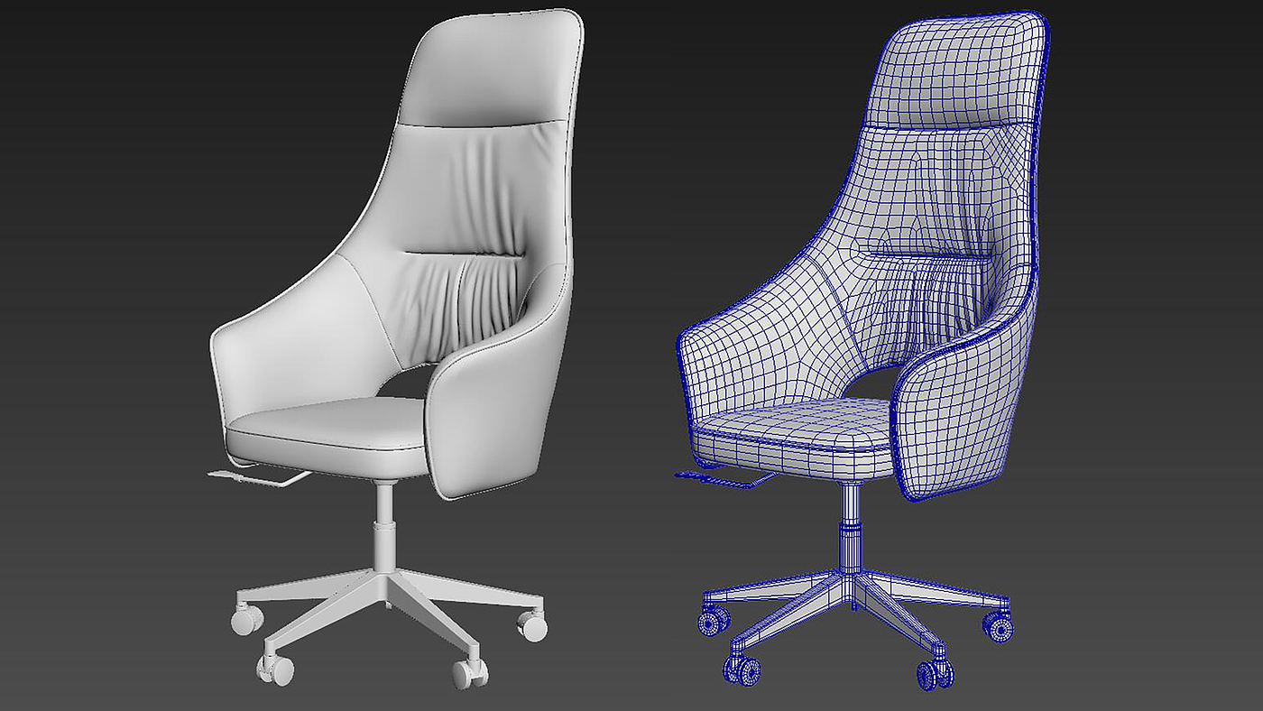 Office chair，Computer chair，Swivel chair，Furniture modeling and rendering tutorial，furniture design ，Product modeling and rendering tutorial，product design，Antique Valley fragrance，