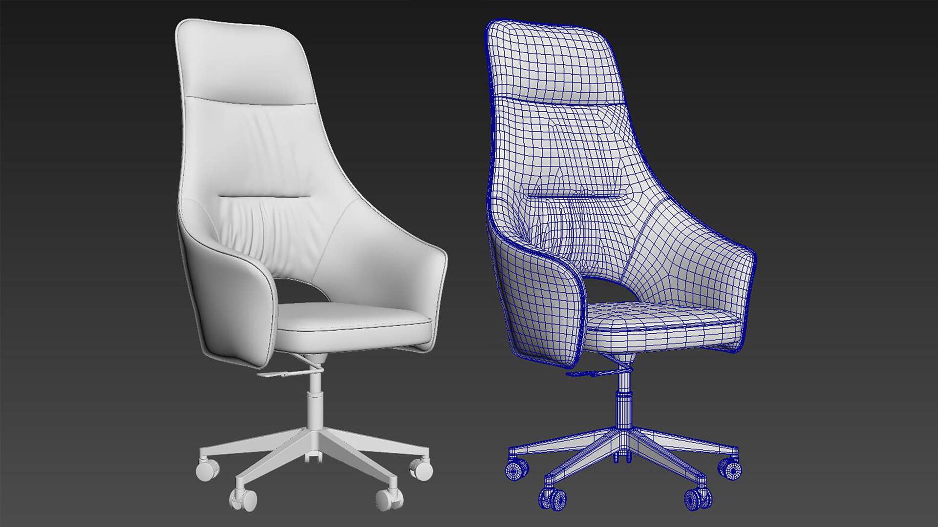 Office chair，Computer chair，Swivel chair，Furniture modeling and rendering tutorial，furniture design ，Product modeling and rendering tutorial，product design，Antique Valley fragrance，