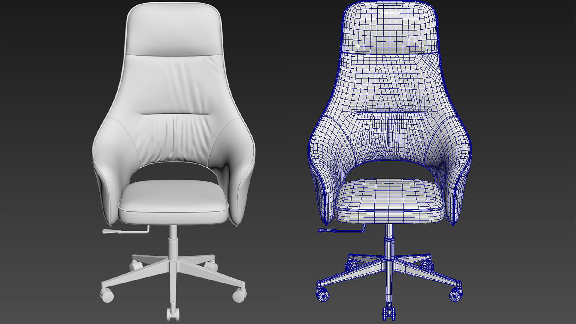 Office chair，Computer chair，Swivel chair，Furniture modeling and rendering tutorial，furniture design ，Product modeling and rendering tutorial，product design，Antique Valley fragrance，