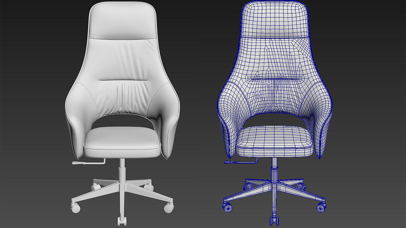 Office chair，Computer chair，Swivel chair，Furniture modeling and rendering tutorial，furniture design ，Product modeling and rendering tutorial，product design，Antique Valley fragrance，