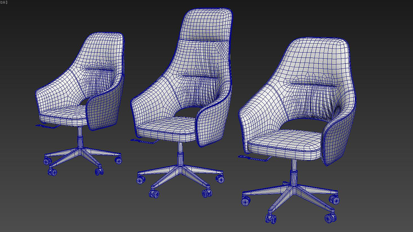 Office chair，Computer chair，Swivel chair，Furniture modeling and rendering tutorial，furniture design ，Product modeling and rendering tutorial，product design，Antique Valley fragrance，