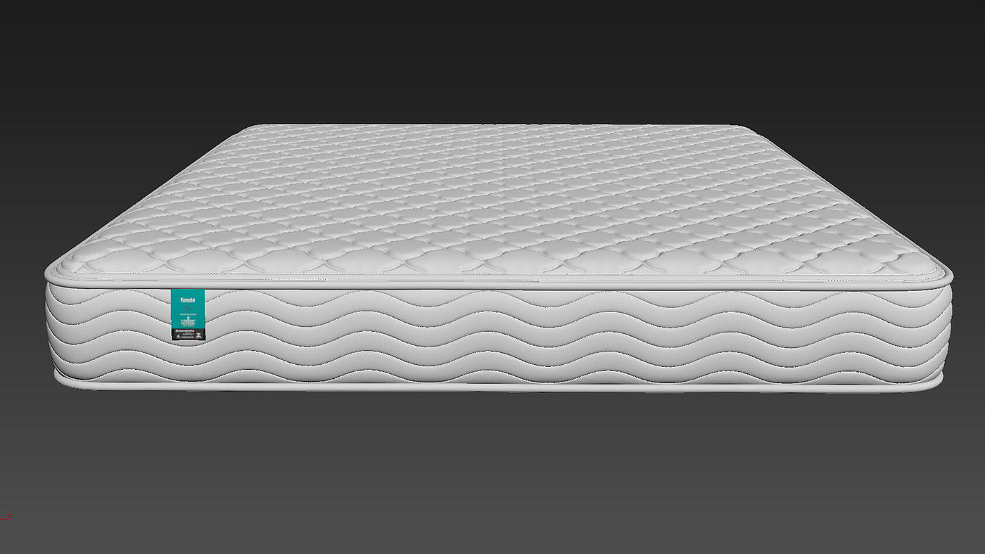 mattress，Mattress modeling and rendering tutorial，Furniture modeling and rendering tutorial，furniture design ，product design，Product modeling and rendering tutorial，Antique Valley fragrance，bedding article，