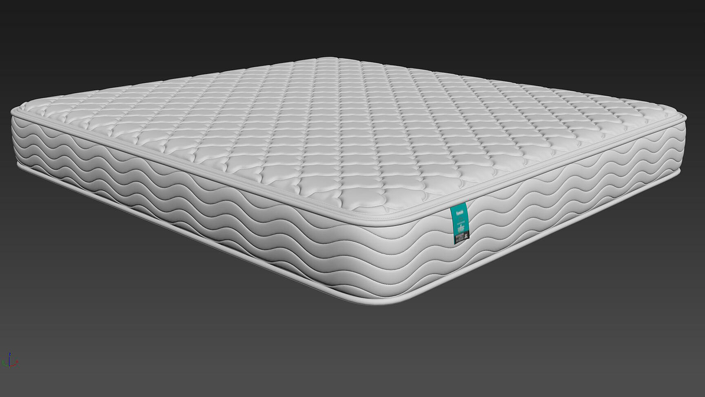 mattress，Mattress modeling and rendering tutorial，Furniture modeling and rendering tutorial，furniture design ，product design，Product modeling and rendering tutorial，Antique Valley fragrance，bedding article，