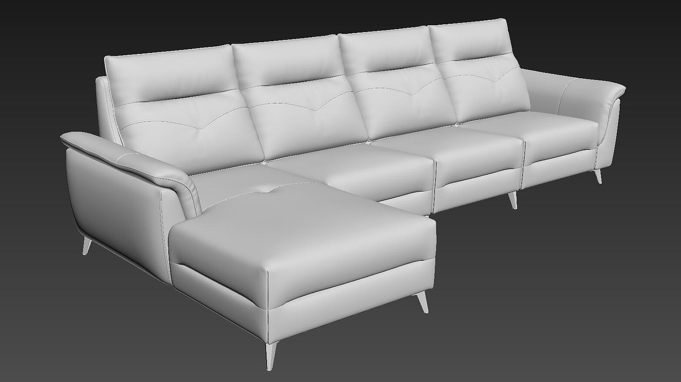 sofa，Sofa modeling and rendering tutorial，Furniture modeling and rendering tutorial，furniture design ，product design，Product modeling and rendering tutorial，Antique Valley fragrance，Leather sofa，