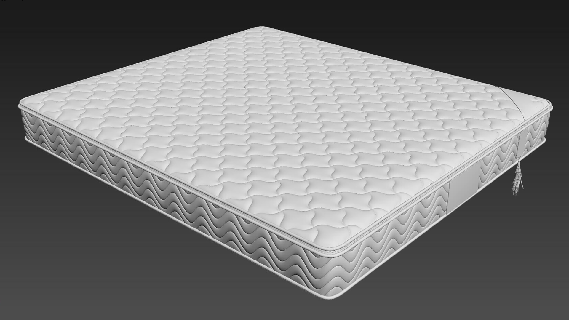Mattress modeling and rendering tutorial，mattress，Furniture modeling and rendering tutorial，Rendering，product design，furniture design ，Antique Valley fragrance，bedding article，