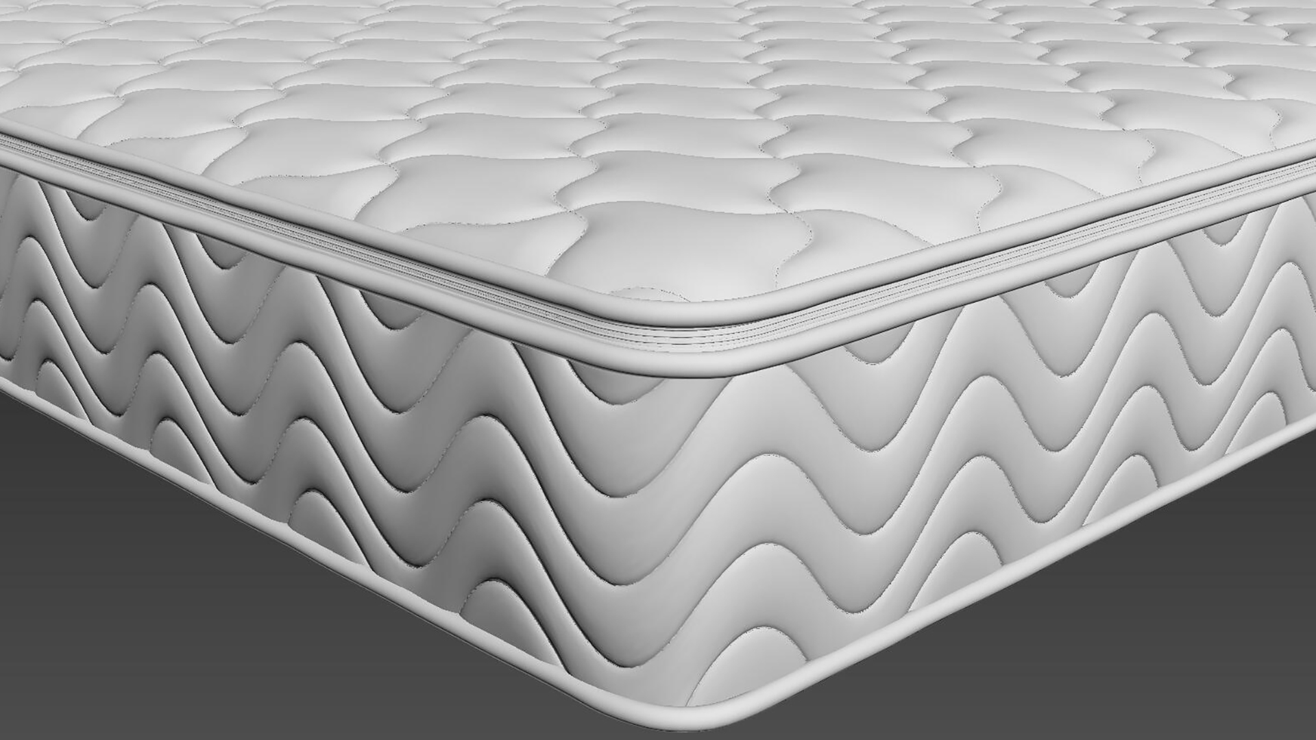 Mattress modeling and rendering tutorial，mattress，Furniture modeling and rendering tutorial，Rendering，product design，furniture design ，Antique Valley fragrance，bedding article，