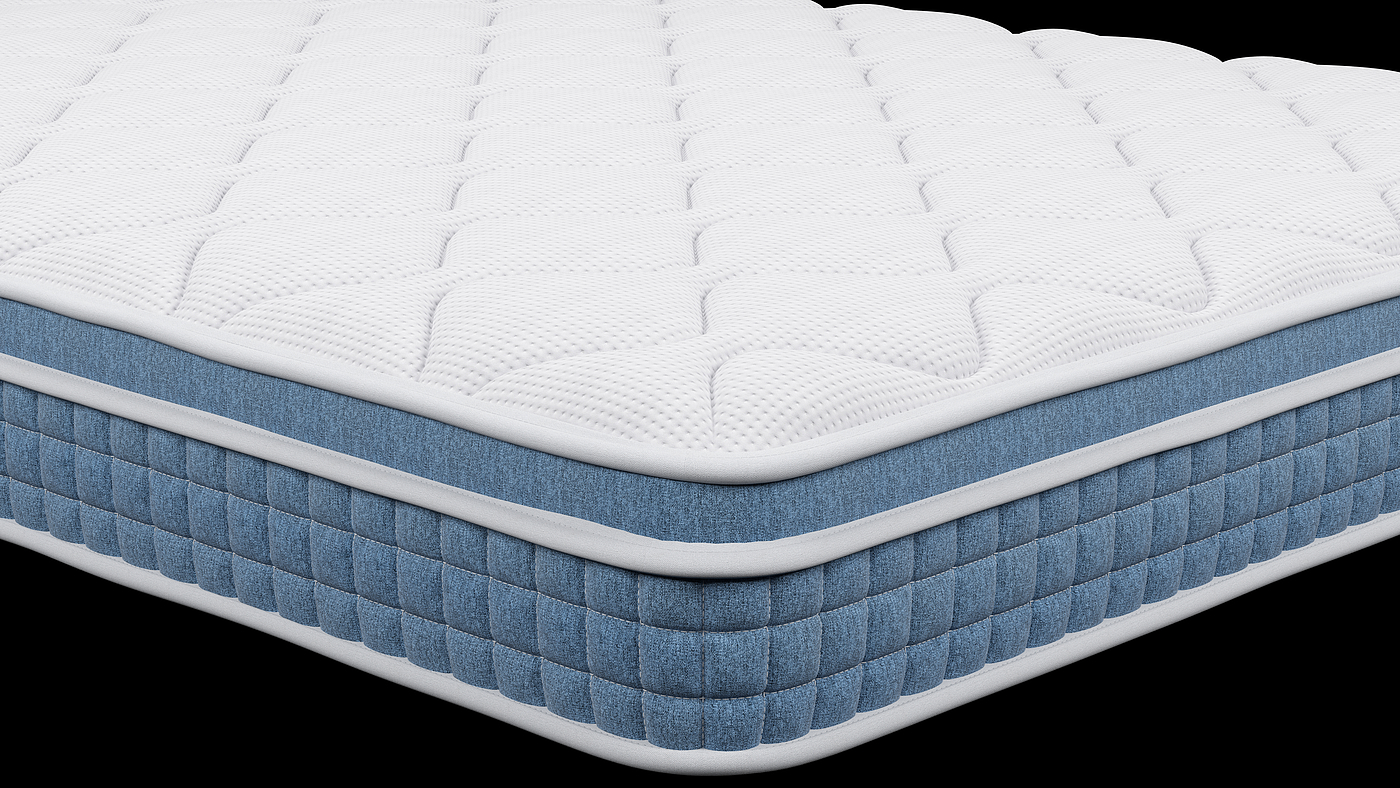 mattress，Mattress modeling and rendering tutorial，furniture design ，Furniture modeling and rendering tutorial，product design，Product modeling and rendering tutorial，Antique Valley fragrance，Furniture renderings，