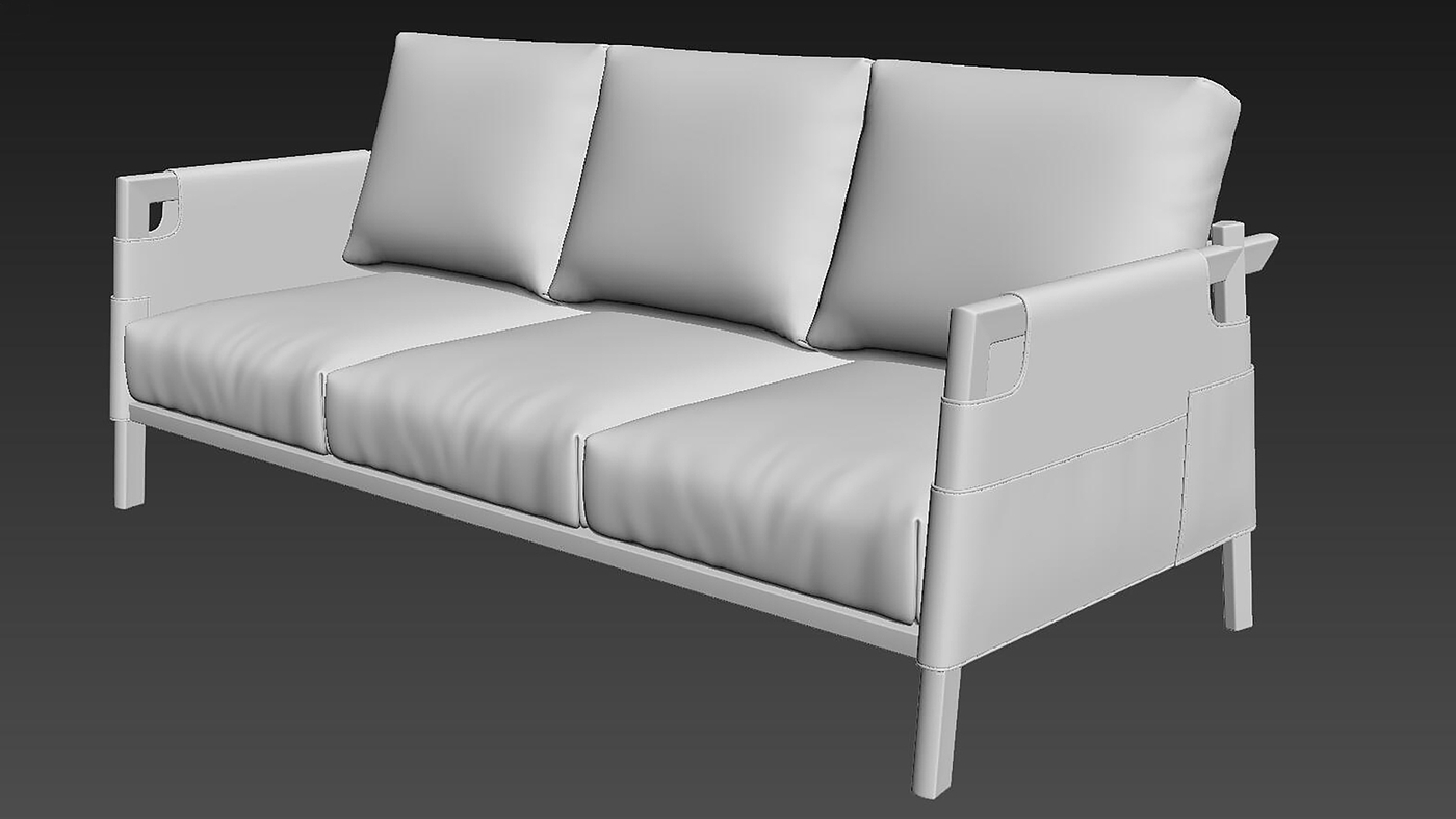 Sofa modeling and rendering tutorial，sofa，Antique Valley fragrance，furniture design ，product design，Product modeling and rendering tutorial，Sofa renderings，having an antique flavour，