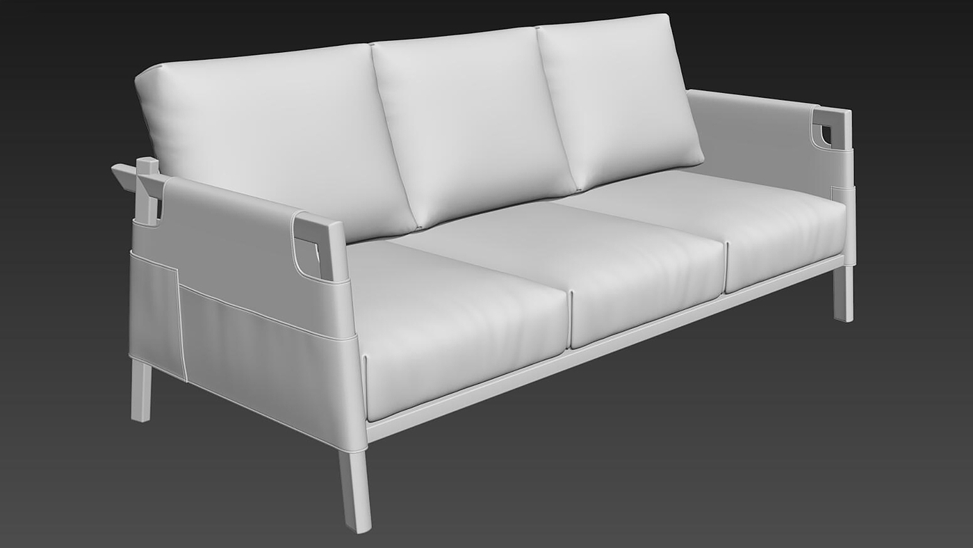 Sofa modeling and rendering tutorial，sofa，Antique Valley fragrance，furniture design ，product design，Product modeling and rendering tutorial，Sofa renderings，having an antique flavour，