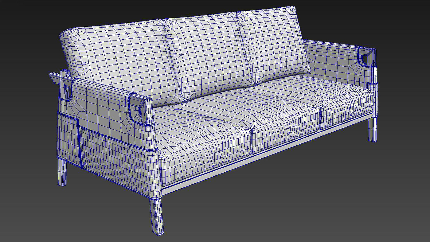 Sofa modeling and rendering tutorial，sofa，Antique Valley fragrance，furniture design ，product design，Product modeling and rendering tutorial，Sofa renderings，having an antique flavour，