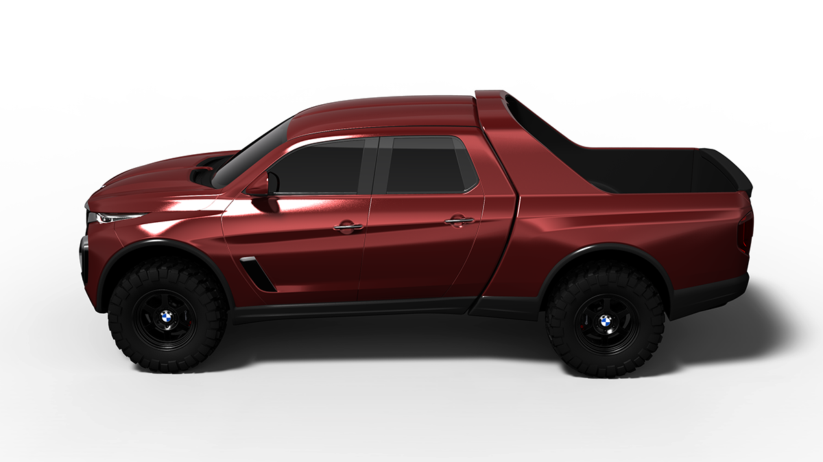 bmw，Pickup，Concept map，Multipurpose，