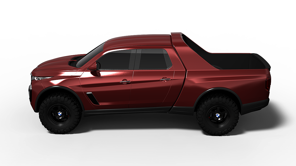 bmw，Pickup，Concept map，Multipurpose，