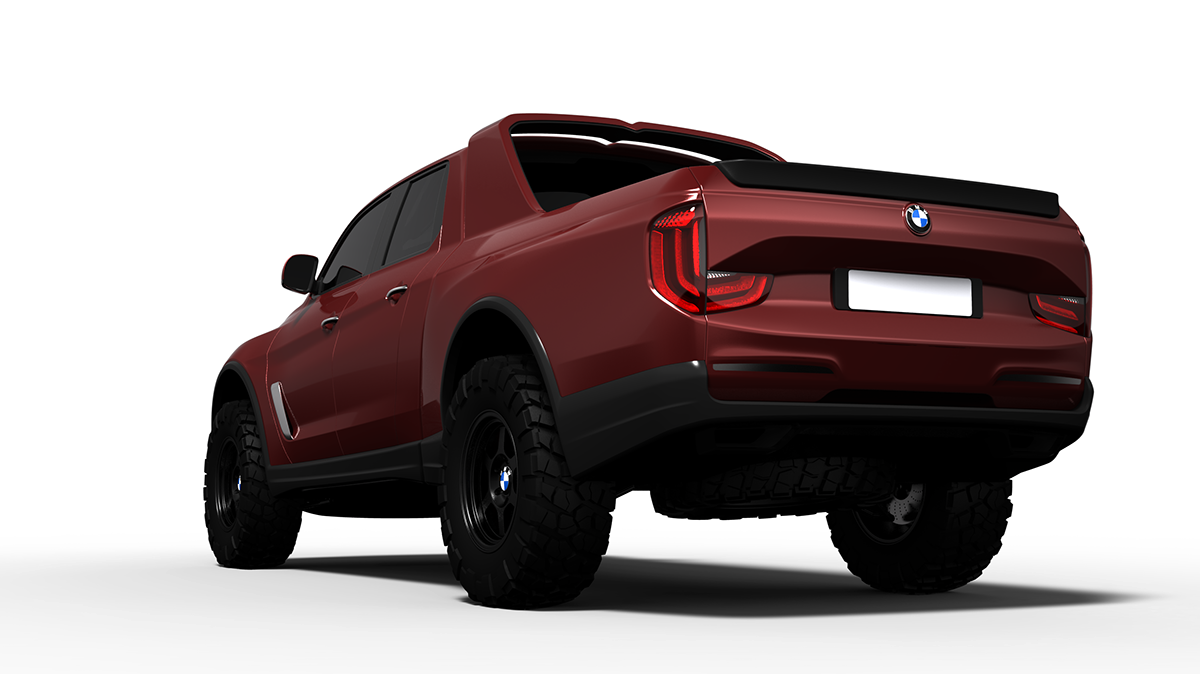 bmw，Pickup，Concept map，Multipurpose，