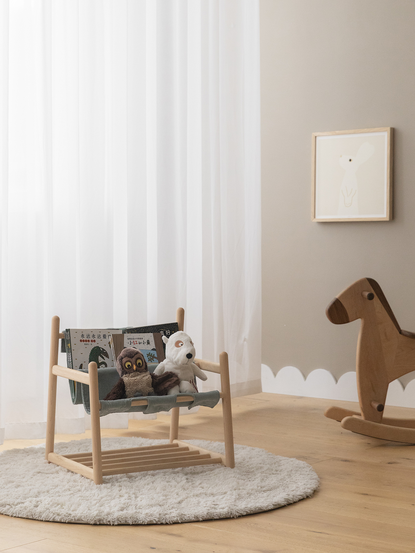 Children's furniture，Children's products，Maternal and infant products，Children bookshelf，Solid wood bookshelf，Solid wood furniture，Children's home，