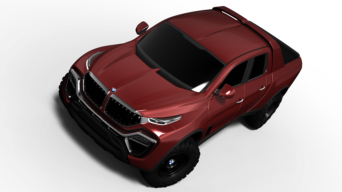 bmw，Pickup，Concept map，Multipurpose，